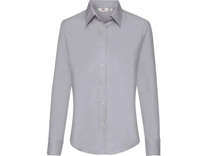 Blúzka s dlhými rukávmi Oxford (Farba Biela, Veľkosť XS)