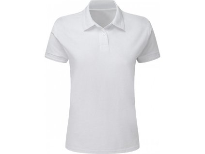 Dámska polokošeľa Poly Cotton (Farba Biela, Veľkosť XS)