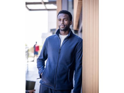 Micro Full Zip Fleece (Farba Čierna, Veľkosť S)