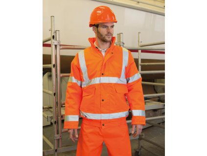 Core Hi-Vis Winter Blouson (Veľkosť S, Farba Oranžová neónová)