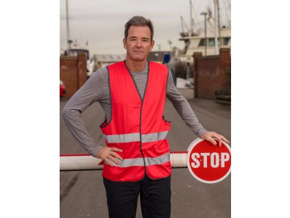 Core Enhanced Visibility Vest (Farba Biela, Veľkosť XS)