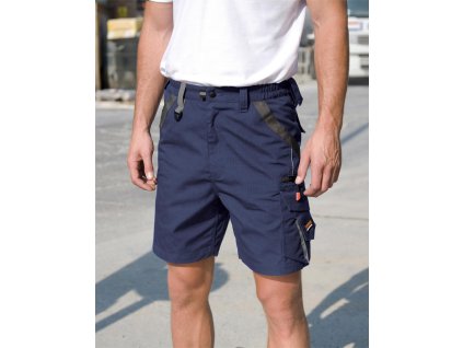 Krátke nohavice Work-Guard Technical (Veľkosť XS, Farba Sivá/Čierna)