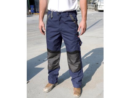 Nohavice Work-Guard Technical (Veľkosť XS, Farba Sivá/Čierna)