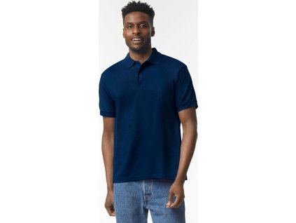 Pánska polokošela DryBlend Jersey (Farba Biela, Veľkosť S)