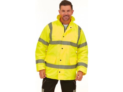 Bunda Motorway Fluo (Veľkosť S, Farba Oranžová neónová)