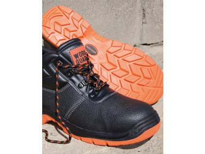 Defence Safety topánky (Farba Čierna/Oranžová, Veľkosť 40)