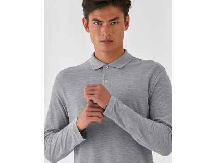 Polokošeľa s dlhými rukávmi ID.001 (Farba Biela, Veľkosť XS)