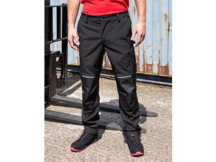 Pracovné nohavice Slim Softshell Work Trousers (Farba Čierna, Veľkosť XS)