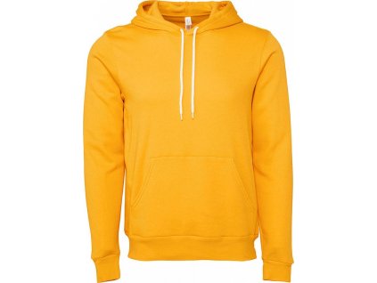 Mikina Unisex Poly-Cotton s kapucňou (Farba Biela, Veľkosť XS)