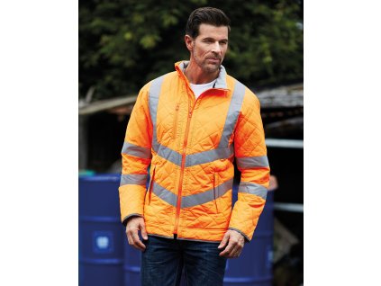 Reflexná bunda Kensington Fluo (Veľkosť XS, Farba Tmavo modrá)