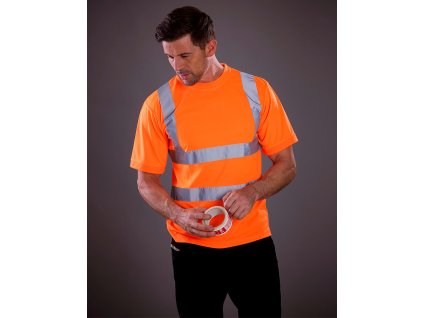 Fluo tričko (Veľkosť S, Farba Oranžová neónová)