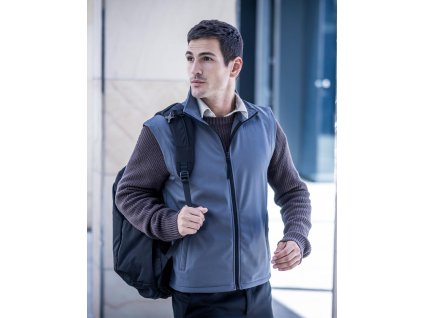 Klasická Softshell vesta (Farba Čierna, Veľkosť S)