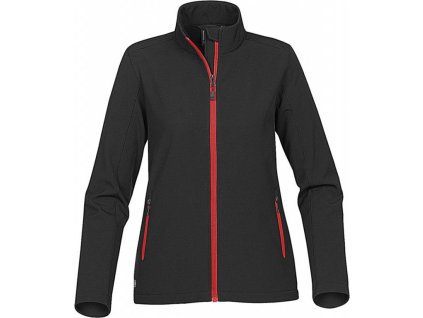 Dámska softshellová bunda Orbiter (Veľkosť S, Farba Čierna/Tmavo sivá)