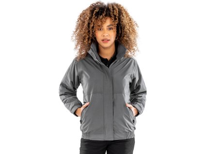 Dámska bunda Channel (Farba Čierna, Veľkosť XS)