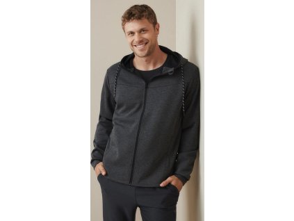 Pánska mikina Recycled Scuba Jacket (Veľkosť S, Farba Čierna)