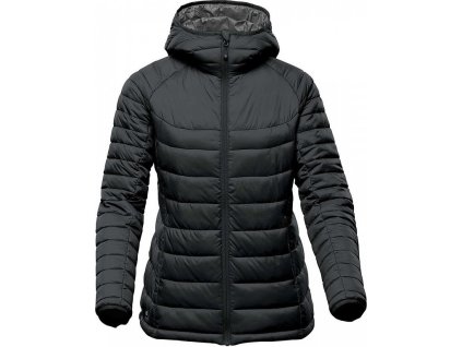 Dámska bunda Stavanger Thermal (Veľkosť S, Farba Čierna/Tmavo sivá)