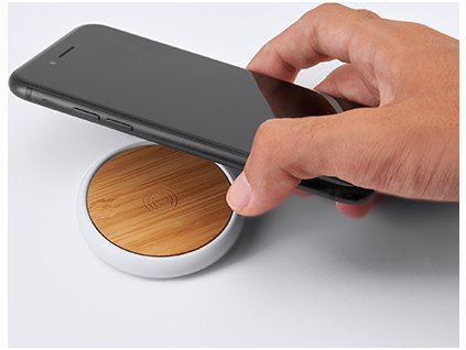 Bezdrôtová nabíjačka SOYUZ (Veľkosť Uni, Farba Béžová)