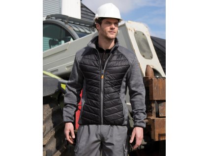 Bunda Elevator (Veľkosť S, Farba Black/Grey Marl)