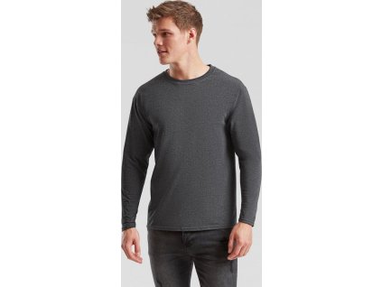 Tričko s dlhými rukávmi Value Weight (Farba Biela, Veľkosť S)