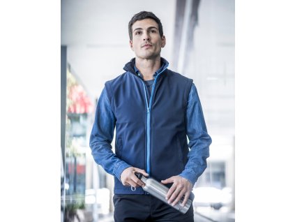 Softshellová vesta Ablaze Printable (Veľkosť S, Farba Čierna)