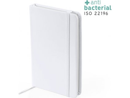 Antibakteriálny poznámkový blok A6 ELION (Veľkosť Uni, Farba Biela)