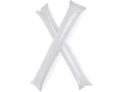 Nafukovacie obušky na povzbudzovanie BASTOMS JAMBOREE (Veľkosť Uni, Farba Biela)