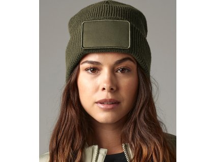 Čiapka Removable Patch Thinsulate™ Beanie (Farba Čierna)