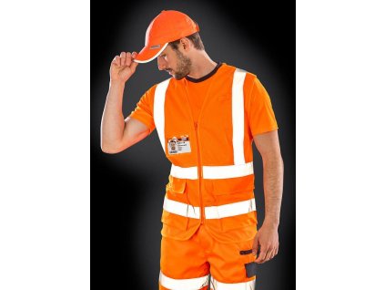 Vesta Executive Cool Mesh Safety (Veľkosť S, Farba Oranžová neónová)