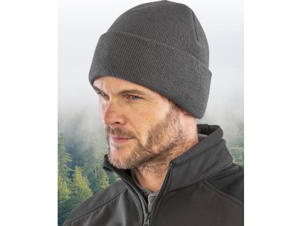 Čiapka Recycled Thinsulate™ Beanie (Farba Čierna)