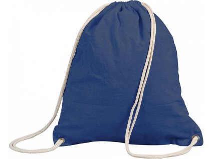 Stafford Cotton Drawstring Tote (Farba Čierna)