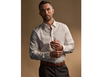 Košeľa Stretch Luxury Shirt (Farba Biela, Veľkosť S)