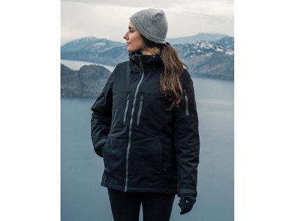 Dámska bunda Epsilon System (Farba Čierna, Veľkosť XS)