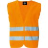 Základná bezpečnostná vesta v sáčku "Mannheim" (Veľkosť XL, Farba Oranžová)