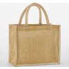 Taška Midi z prírodnej našskrobenej juty (Farba Natural)