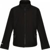 Detská 2-vrstvová softshellová bunda Ablaze (Farba Čierna, Veľkosť 3/4 roky)