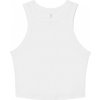 Dámske tielko Micro Rib Racer Tank (Veľkosť XS, Farba Solid White Blend)