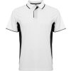 Pánska športová polokošeľa MONTMELO, viac farieb (Veľkosť S, Farba WHITE/BLACK)