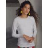 Dámska mikina s raglanovými rukávmi Lightweight (Farba Biela, Veľkosť XS)