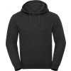 Pánska mikina Authentic Melange Hooded Sweat (Veľkosť XS, Farba Tmavo sivá melírová)