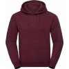 Pánska mikina Authentic Melange Hooded Sweat (Veľkosť XS, Farba Tmavo sivá melírová)