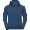 Pánska mikina Authentic Melange Hooded Sweat (Veľkosť XS, Farba Tmavo sivá melírová)