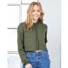 Dámska mikina Cropped Fleece (Farba Čierna, Veľkosť S)