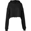 Dámska mikina Cropped Fleece (Farba Čierna, Veľkosť S)