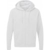 Pánska mikina s kapucňou a zipsom (Farba Biela, Veľkosť S)