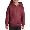 Detská mikina s kapucňou Heavy Blend Youth (Farba Biela, Veľkosť 110 cm)
