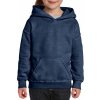 Detská mikina s kapucňou Heavy Blend Youth (Farba Biela, Veľkosť 110 cm)