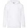 Detská mikina s kapucňou (Farba Biela, Veľkosť 116 cm)