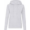 Dámska mikina s kapucňou (Farba Biela, Veľkosť XS)