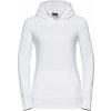 Dámska mikina s kapucňou Authentic (Farba Biela, Veľkosť XS)