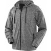 Pánska mikina Hooded Tee-Jacket (Veľkosť S, Farba Marl Grey)